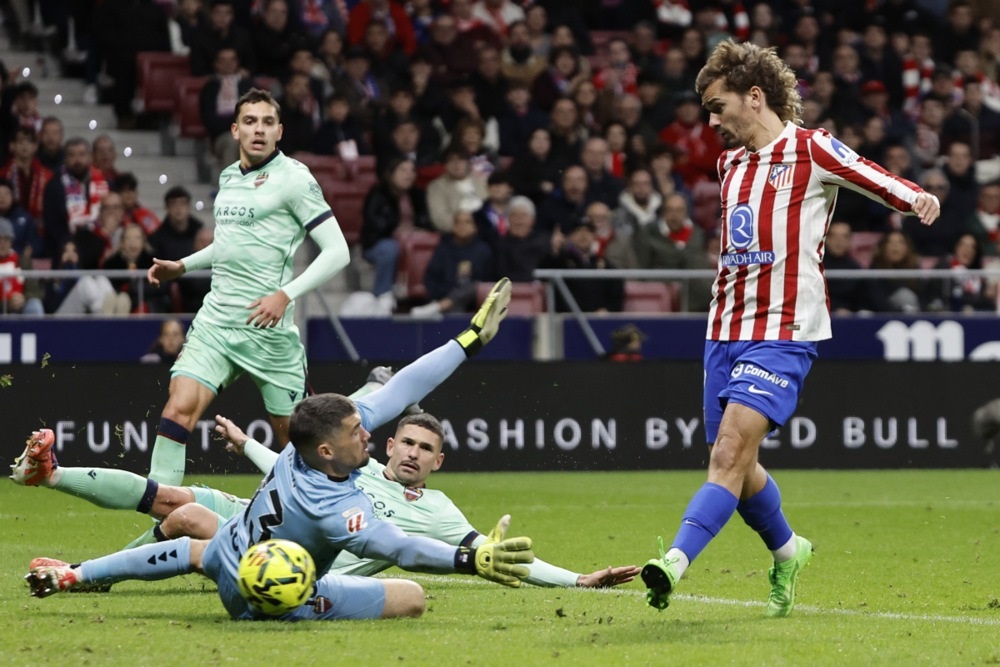 Гризман постигна гол по само 28 секунди и му донесе победа на Атлетико