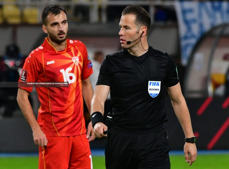 Макеле главен судија на натпреварот на македонската репрезентација против Велс