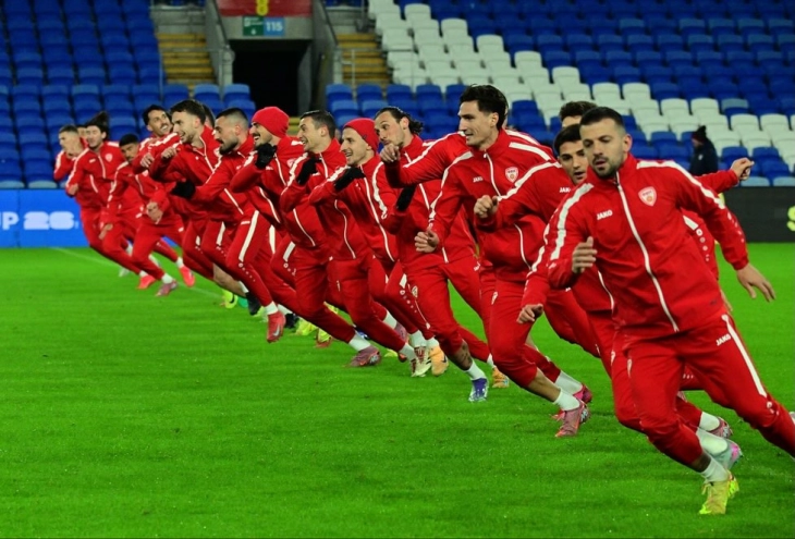 Македонската фудбалска репрезентација гостува кај Велс во обид да избори бараж за СП 2026