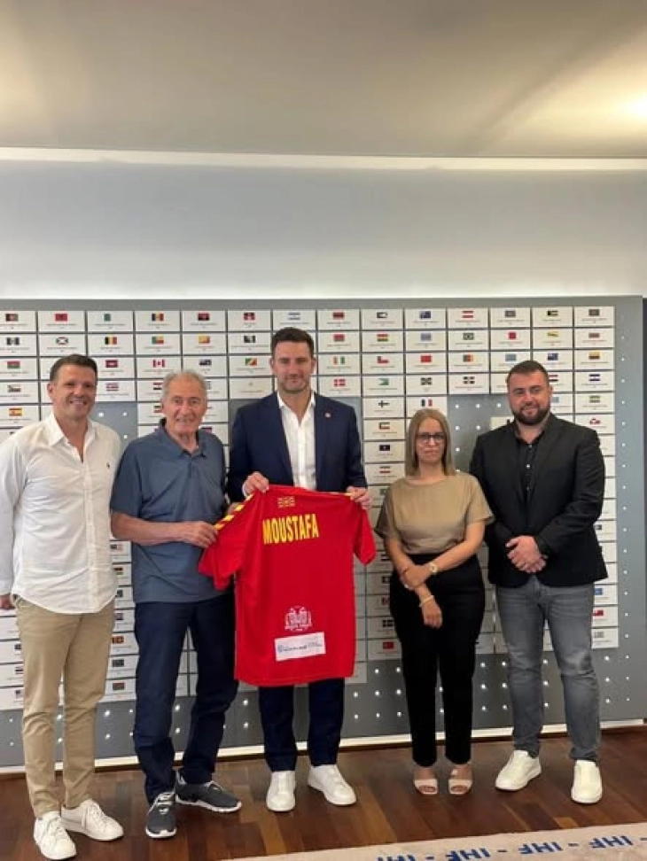 Мустафа повторно избран за претседател на Меѓународната ракометна федерација