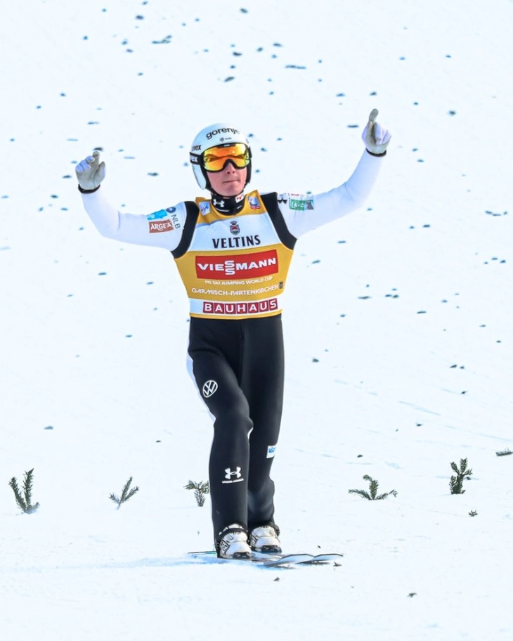 Превц, по Оберсдорф, победи и на скокалницата во Гармиш – Партенкирхен